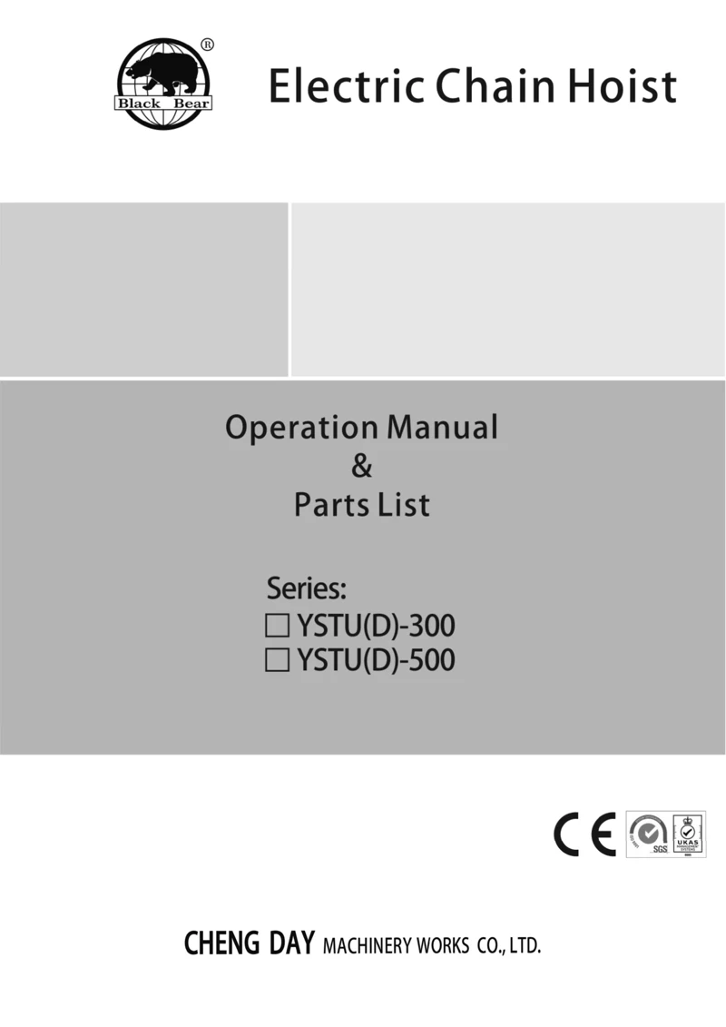 Electric Chain Hoist Low Headroom-190 series-BB